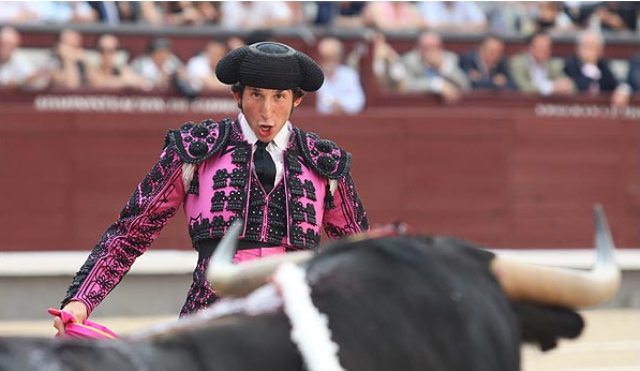 Javier Ambel, en Las Ventas. (FOTO: Juan Pelegrín)